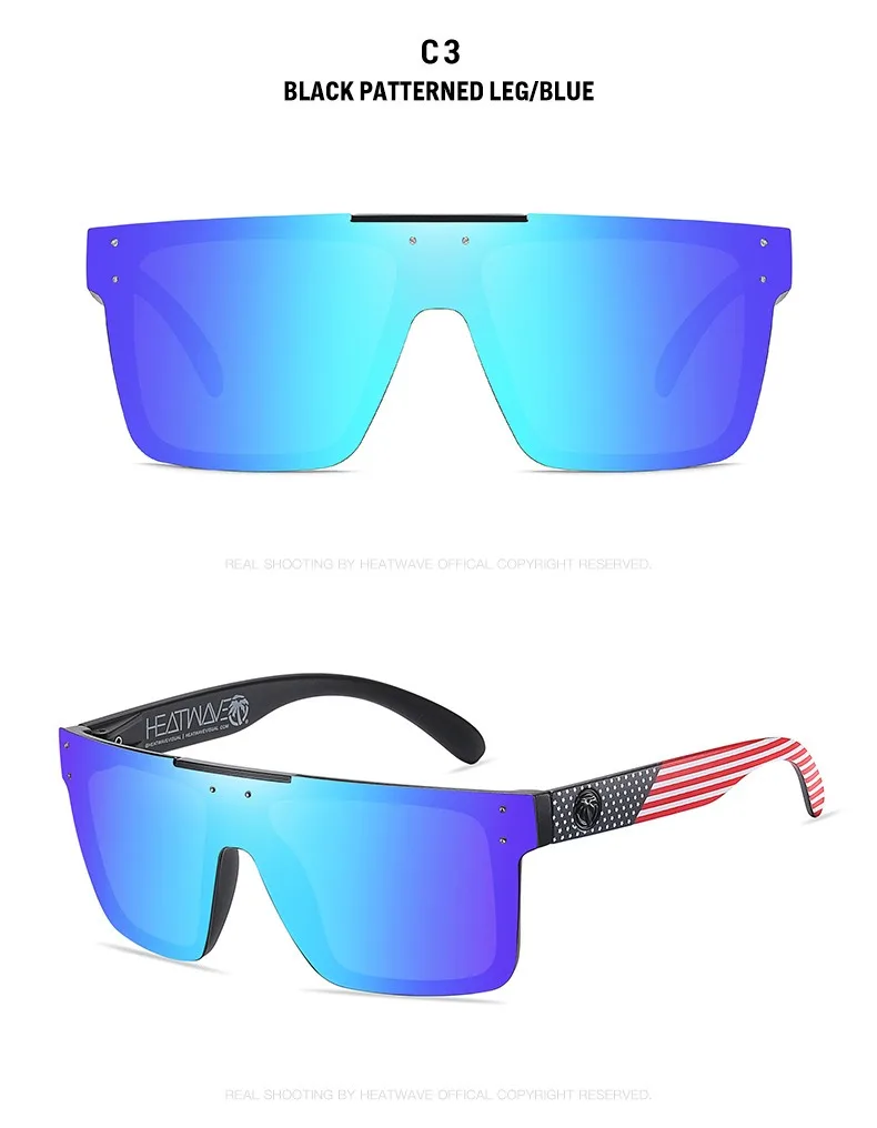 Men's, women's sunglasses HW03, heat wave cross-border best-selling high-quality authentic film outdoor sports windproof glasses