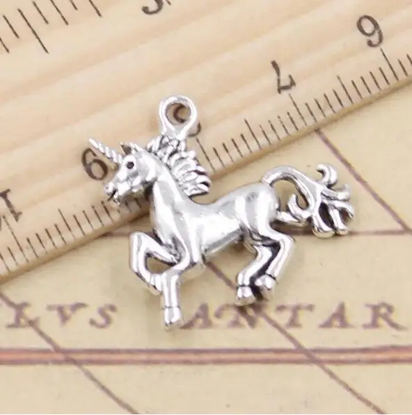 

10pcs Charms Horse 24x28mm Tibetan Silver Pendants Antique Jewelry Making EF3685