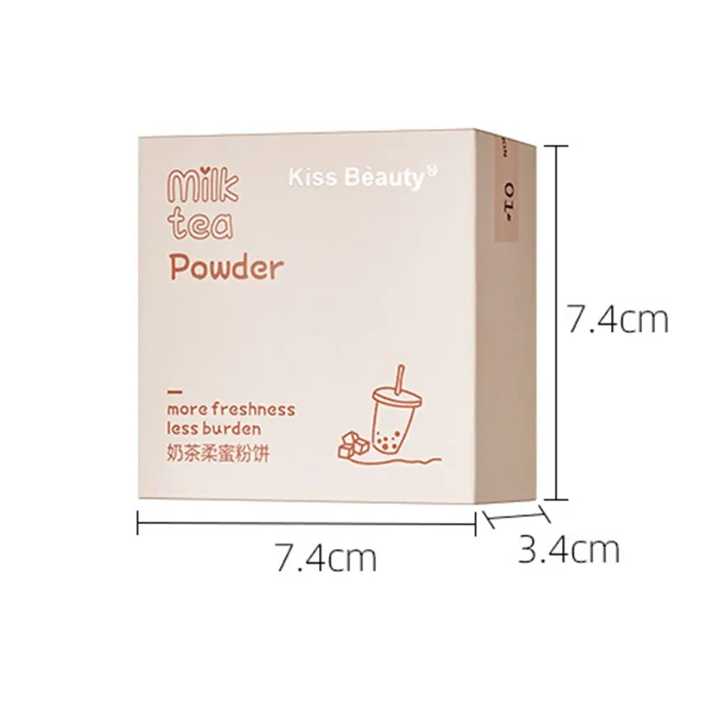 Pó solto de controle de óleo resistente ao desgaste, pó prensado de longa duração e alta cobertura, à prova d'água, leve, maquiagem facial para meninas