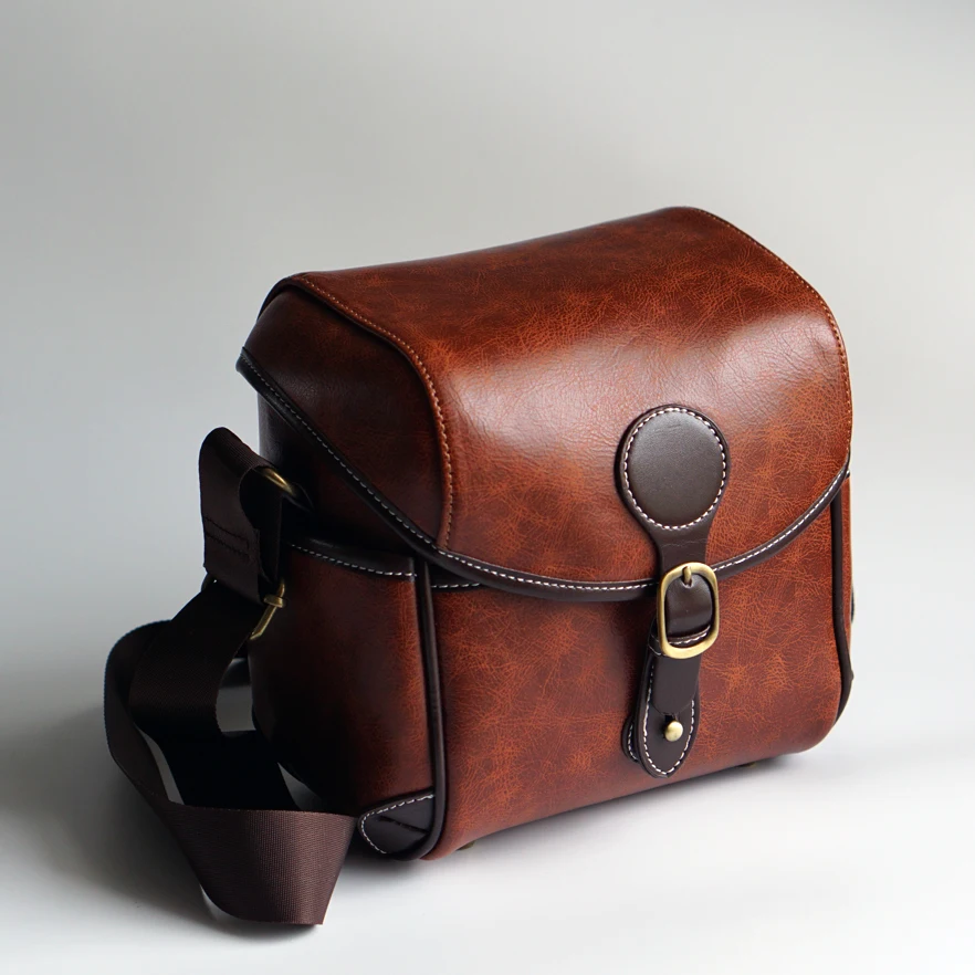 Retro Camera Bag Case dla Panasonic GX85 GX7II GX9 G100 FZ1000 GF10 GF9 Leica M10 M9 M240 V-LUX XV QP Q2 odporny na wstrząsy