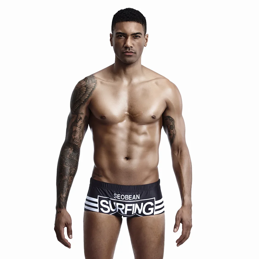 Boxer Swim Trunks for Men 