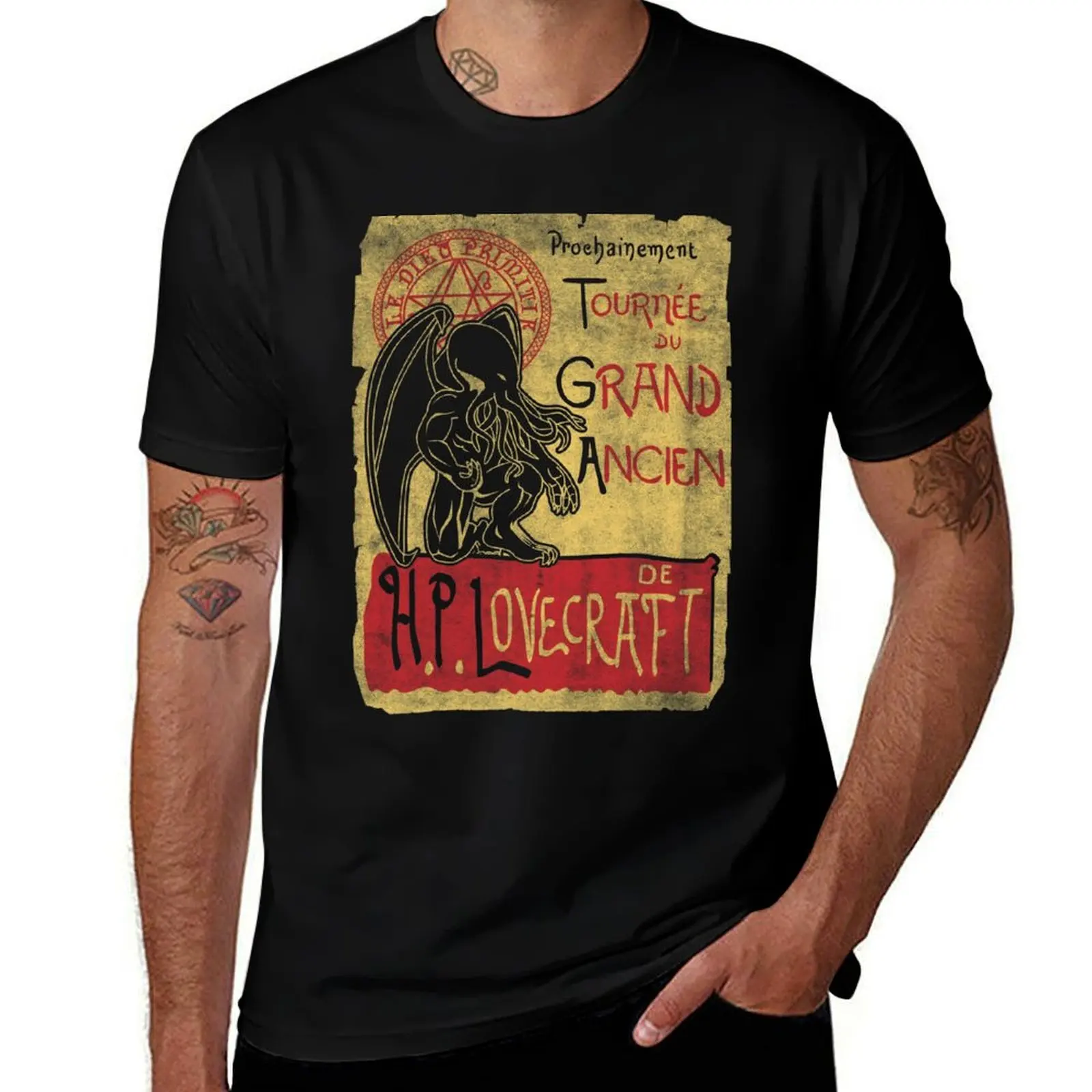 

Tournee du grand ancien T-Shirt t shirts with prints t shirt for man