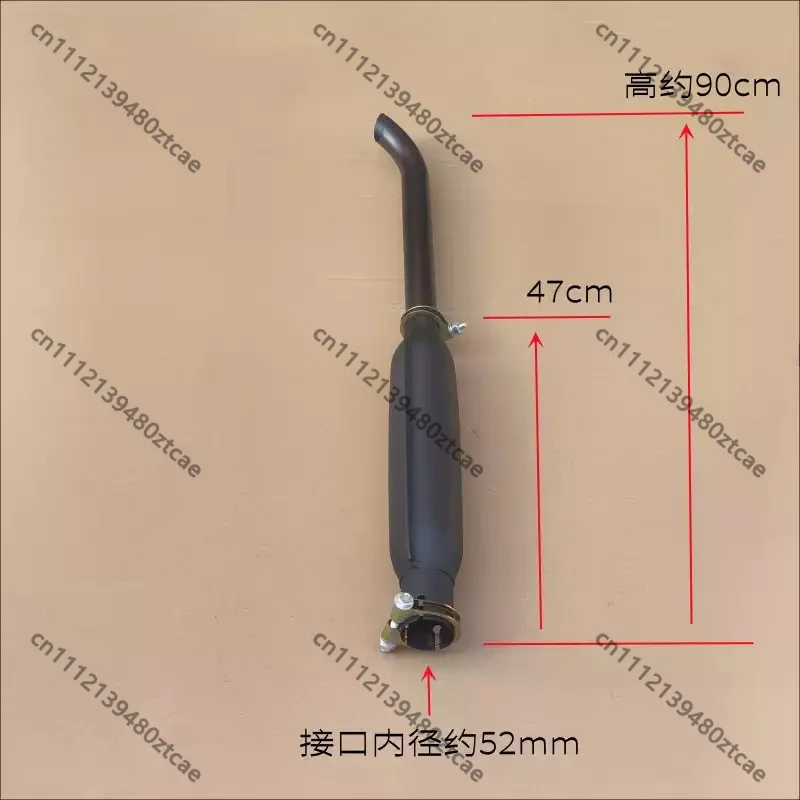 30KW Generator Exhaust Muffler Replacement Chimney Compatible K4100 K4100D Diesel Motor