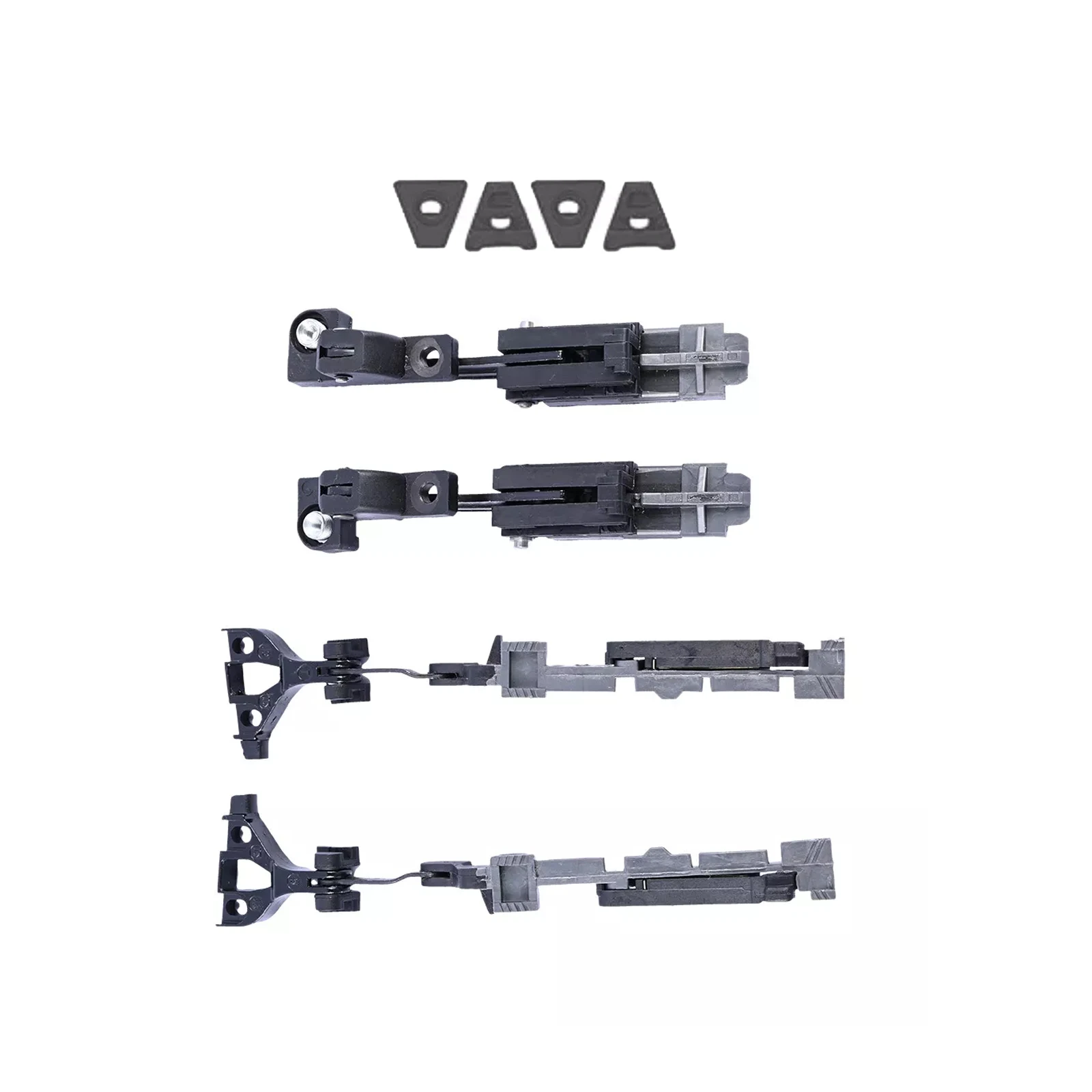 Car Maintenance Panoramic Sunroof Rails Front Rear Track Front And Rear Sunroof Rails Car Components Easy To Install
