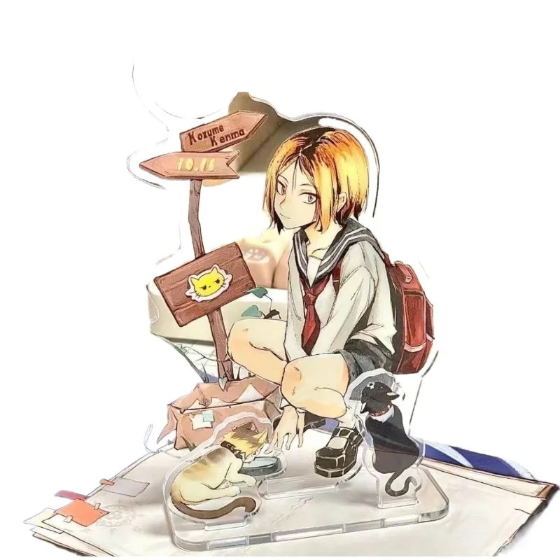 

Anime Haikyuu!! Arcylic Stands Toys Fingure Kozume Kenma Action Fingure Beauty Tabletop Room Birth Decora Accessories Gril Gift