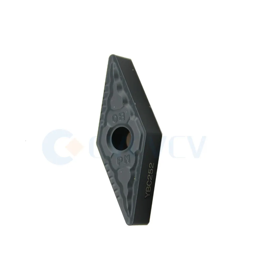 VNMG160404/160408/160412-PM YBC251 YBC252 High-quality CNC Lathe Turning Tool Carbide Inserts Double Sided Use Rhombus Tip Knife