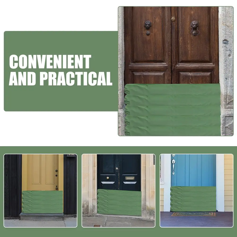 Мешки для борьбы с наводнениями Длинный утолщенный многоразовый барьер для гаража Водонепроницаемый Безопасность труда Многоразовая защита