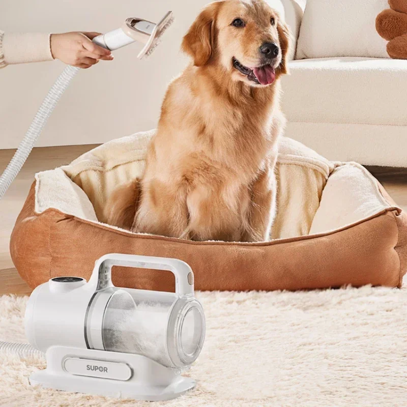 220V Pet Care Vacuum Cleaner Household Dogs and Cats Multi-Function Hair Care Device Electric Clipper Foot Hair Shaving Device