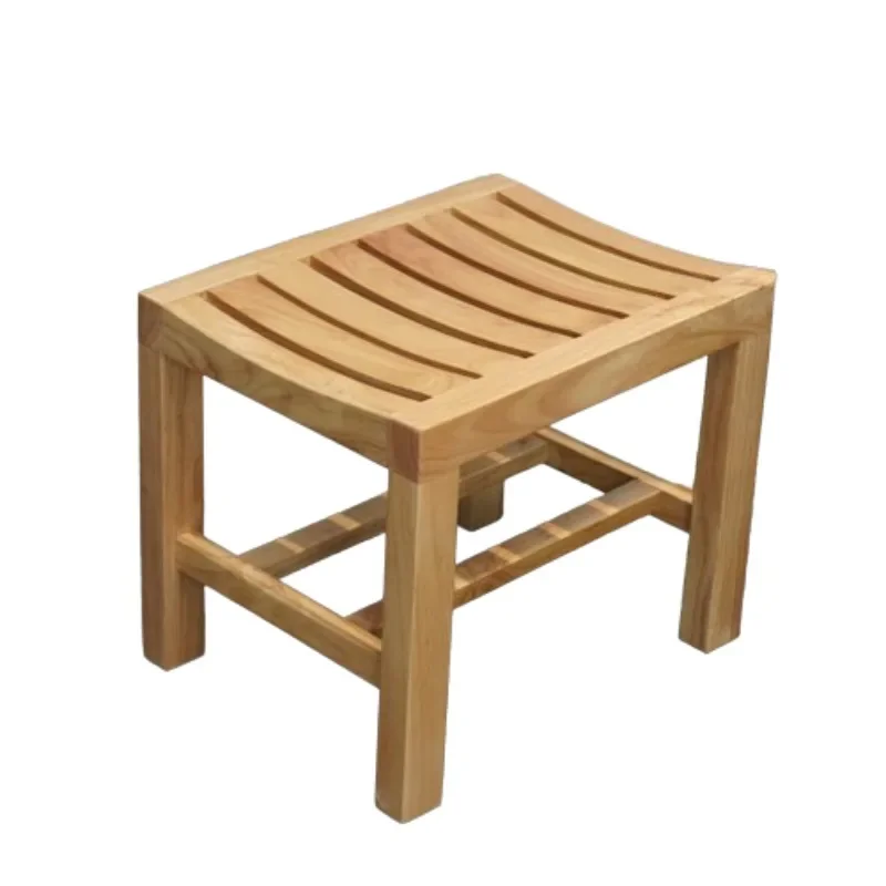 Small Squatting Bathroom Chairs Wooden Stepping Elderly Bathroom Stools Shampoo Pregnant Mobili Da Bagno Wc Furniture CM50YS