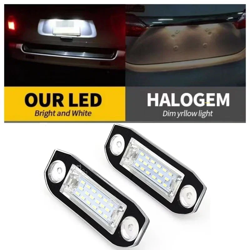 

NO Error Canbus LED Number Plate Lamp for Volvo S80 2004-2015 XC90 S40 V60 XC60 S60 C70 V50 XC70 V70 LED License Plate Light