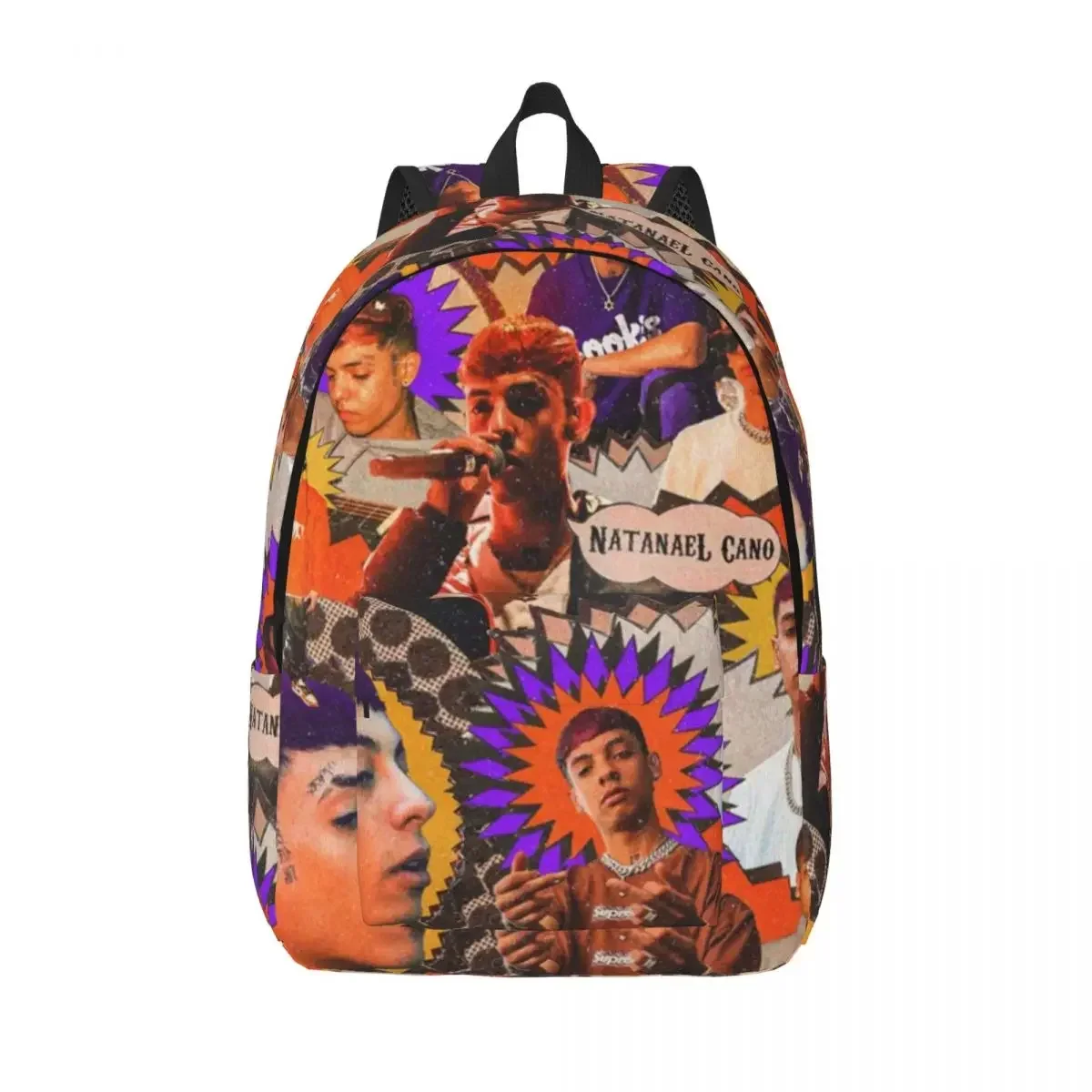 

Natanael Cano Cool Backpack Gift Student Business Albums Rapper Musician Daypack for Men Women Laptop Shoulder Bag