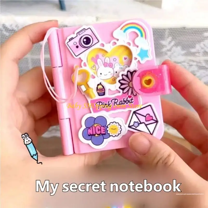 23GD Geheimes Tagebuch für Kinder, Spielzeug-Notizbuch, Bastel-Aktivitäts-Notizbuch für kreativen Ausdruck und Bewegung,