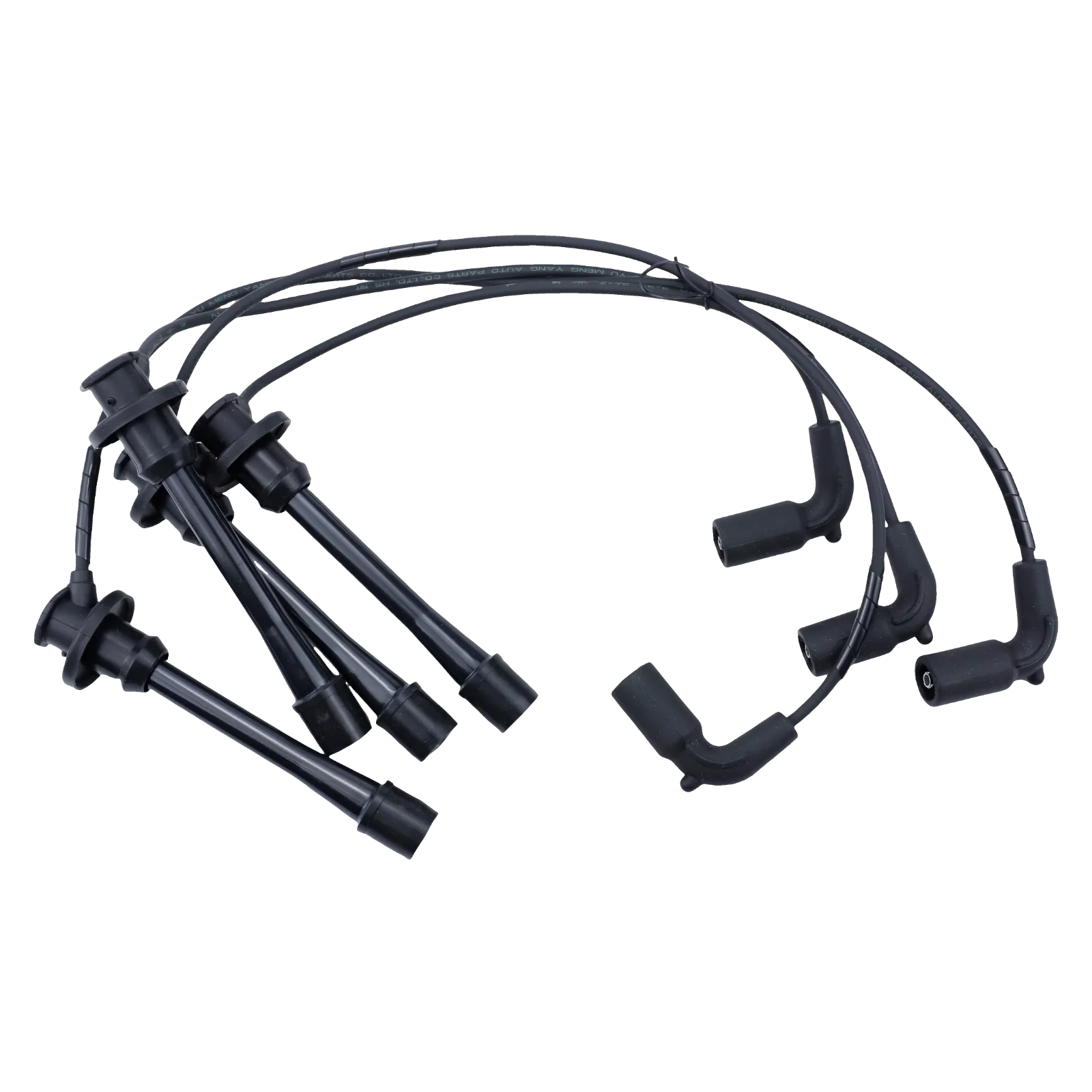 

4Pcs Spark Plug Wires Ignition Cable Set For DONGFENG FORTHING JINGBEI HIACE BAW BJ2020 LAND KING CHANGAN KAICHENG 4RB2-3707030