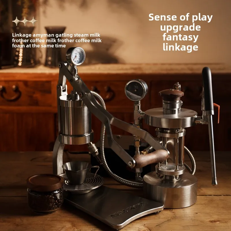 Espresso Coffee Maker New 2P Tie Rod Coffee Machine