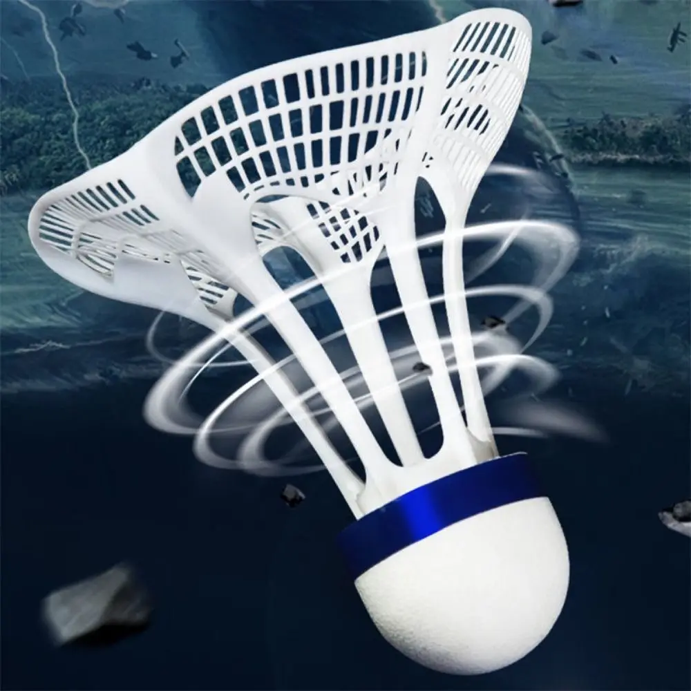 

Dark Night LED Badminton Lighting Balls Foam Head Lighting Badminton Glowing Colorful Luminous Shuttlecock Outdoor Game