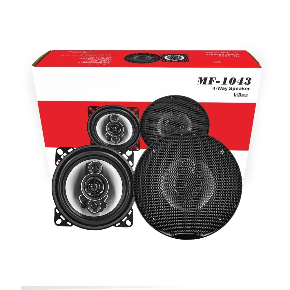 

Автомобильная аудиосистема, модифицированный 4-дюймовый коаксиальный полнодиапазонный динамик MF-1043, полный диапазон среднего и высокого НЧ-динамика, смена лихорадки