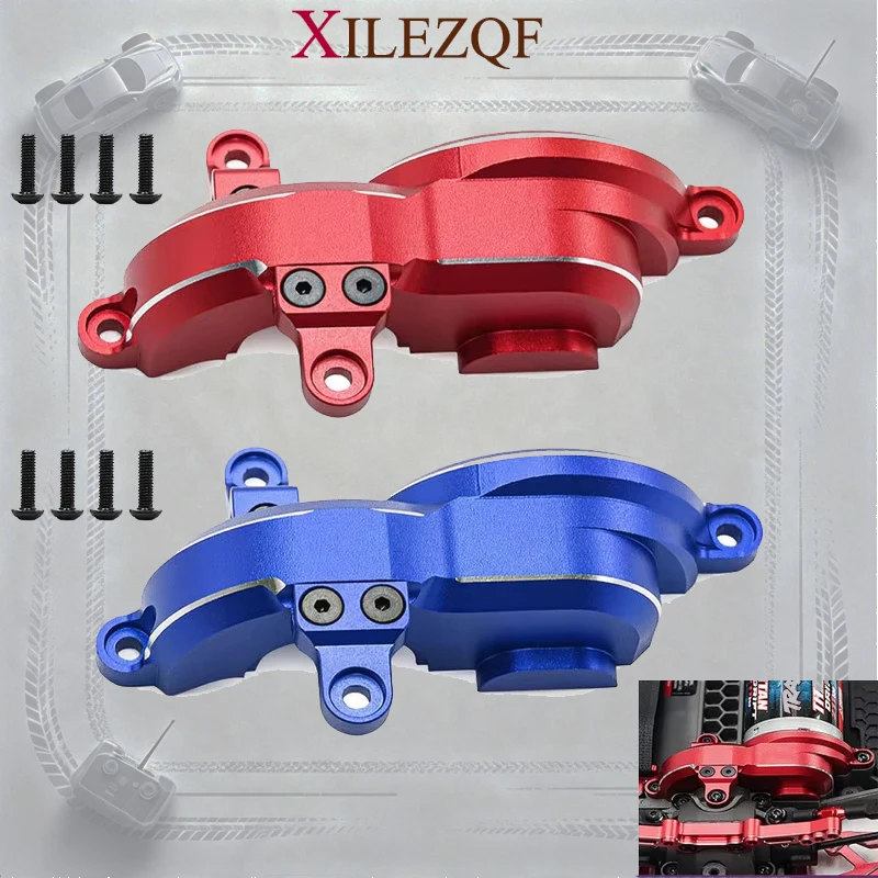 Aluminum Gear Protection Cover for 1/10 TRAXXAS 4‑TEC DRIFT FORD MUSTANG RWD On‑Road #8323 RC Car Upgrade Parts