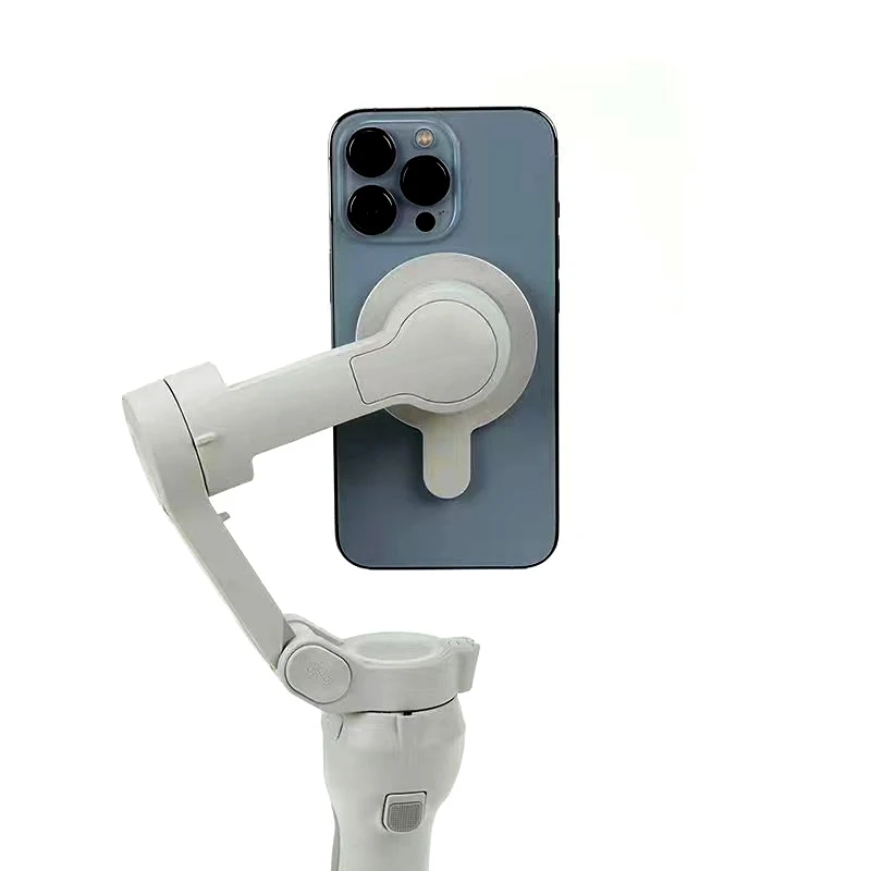وحدة مغناطيسية قوية محول تركيب مشبك Magsafe لـ DJI Osmo Mobile 7 / OM6 / OM 5/OM4 SE ملحقات الهاتف المحمول Gimbal