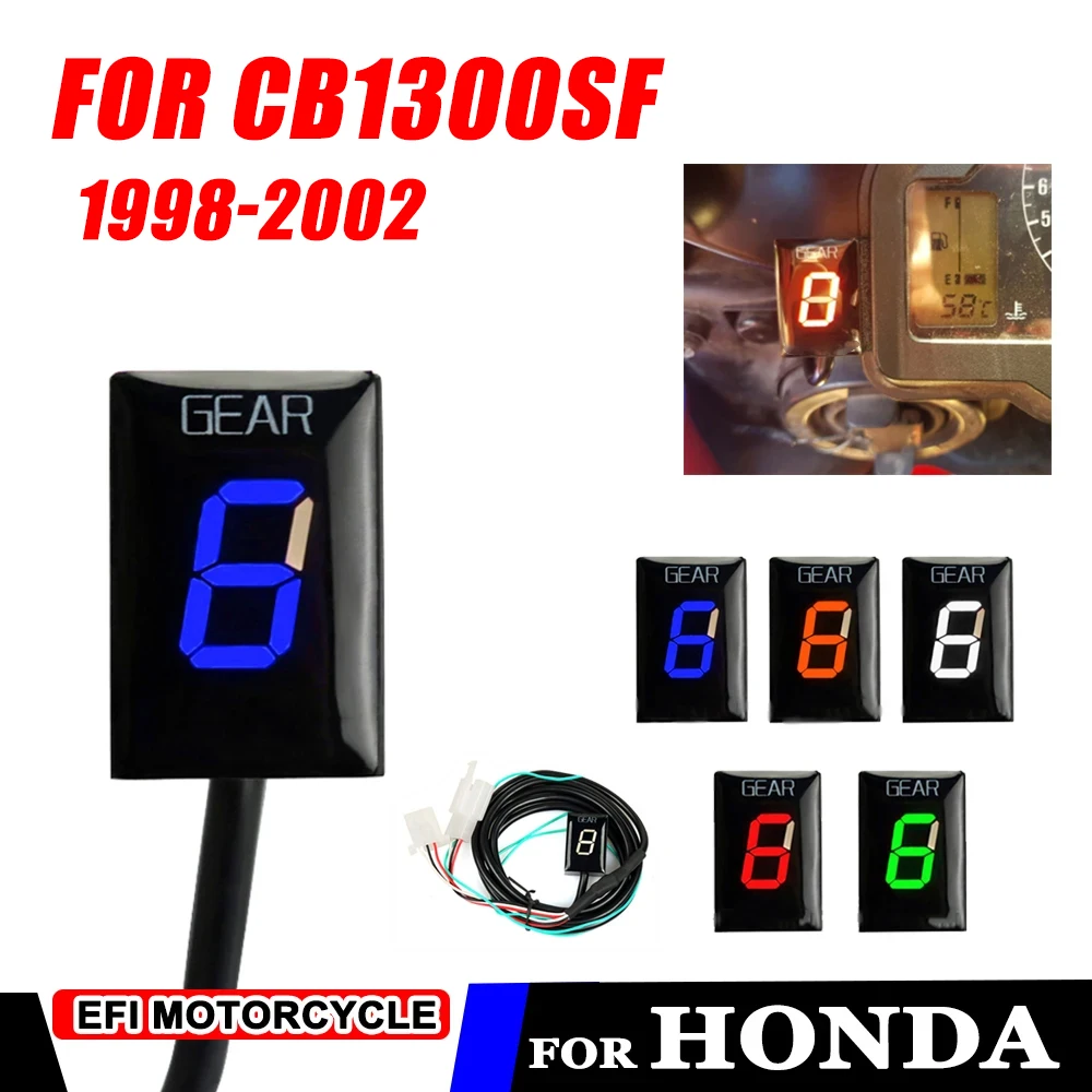 Motorcycle Gear Indicator for HONDA CB1300SF CB1300SF CB 1300 SF 1998 1999 2000 2001 2002 Motorcycle Accessories LED Meter