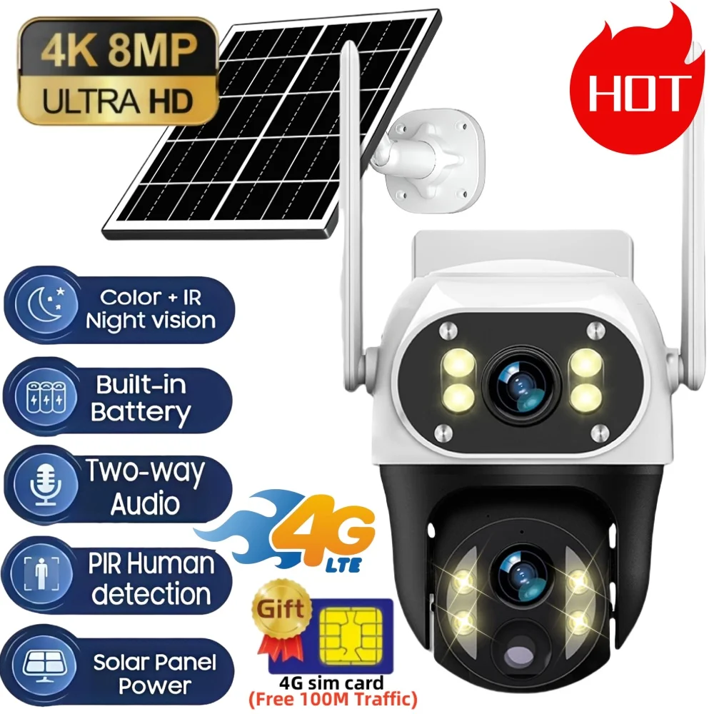 V380 Pro 8MP 4Ksola…