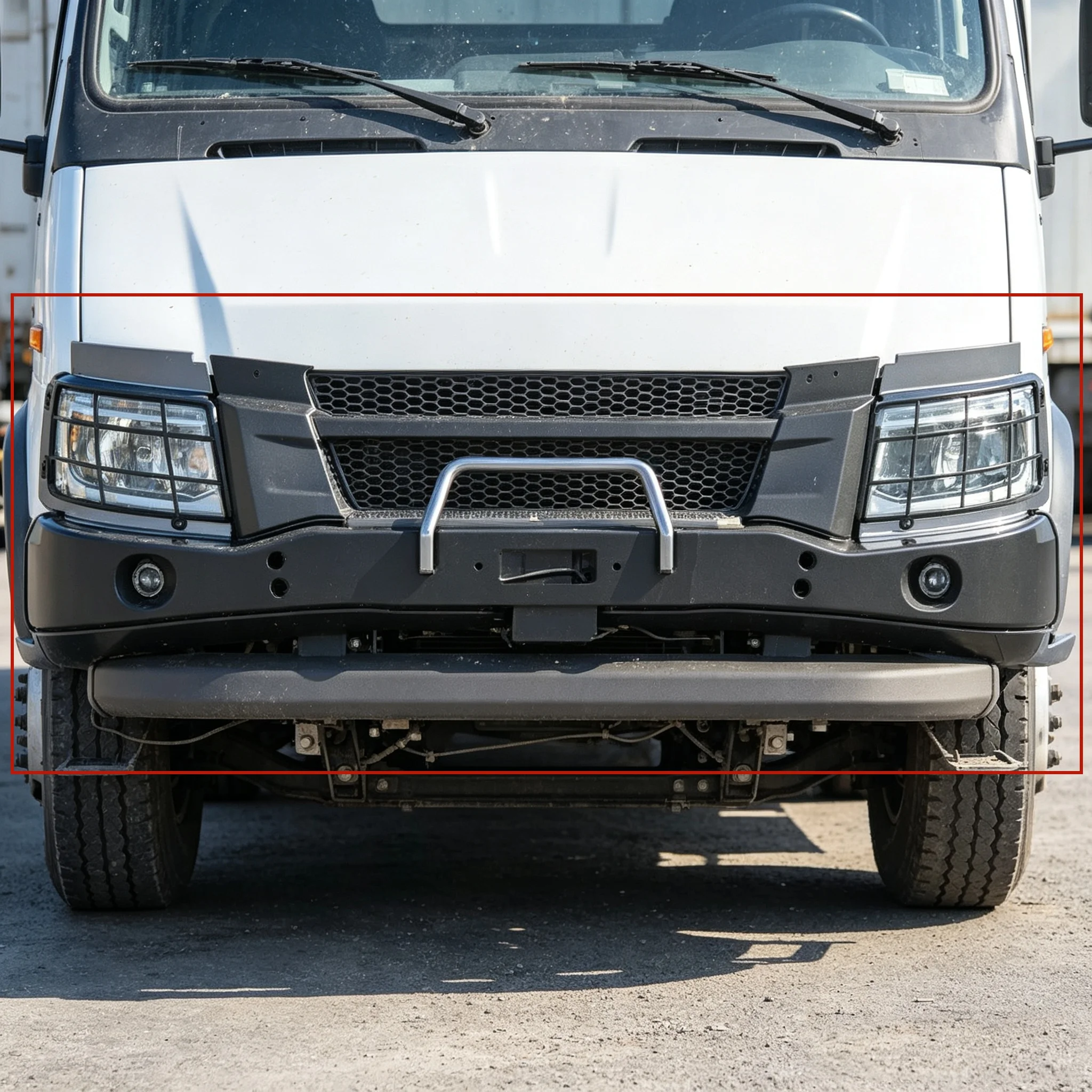 RC 1/14 JUWUBA Lower Bumper for Tamiya Hydraulic Excavator Loader Dump Truck for SCANIA MAN VOLVO Tripper Truck DIY Parts