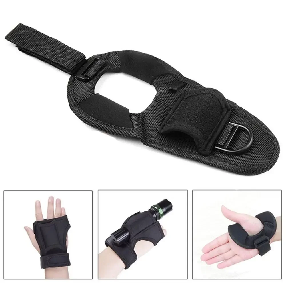 Outdoor Taschenlampe Taschenlampe Halter Weiche Neopren Hand Arm Halterung Handgelenk Strap Handschuh Hand Frei Laterne Fahrrad Licht