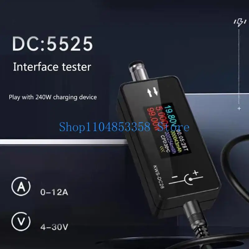 652F Small Size Electric Meter Electric Measuring Tool for Current & Voltages Testing