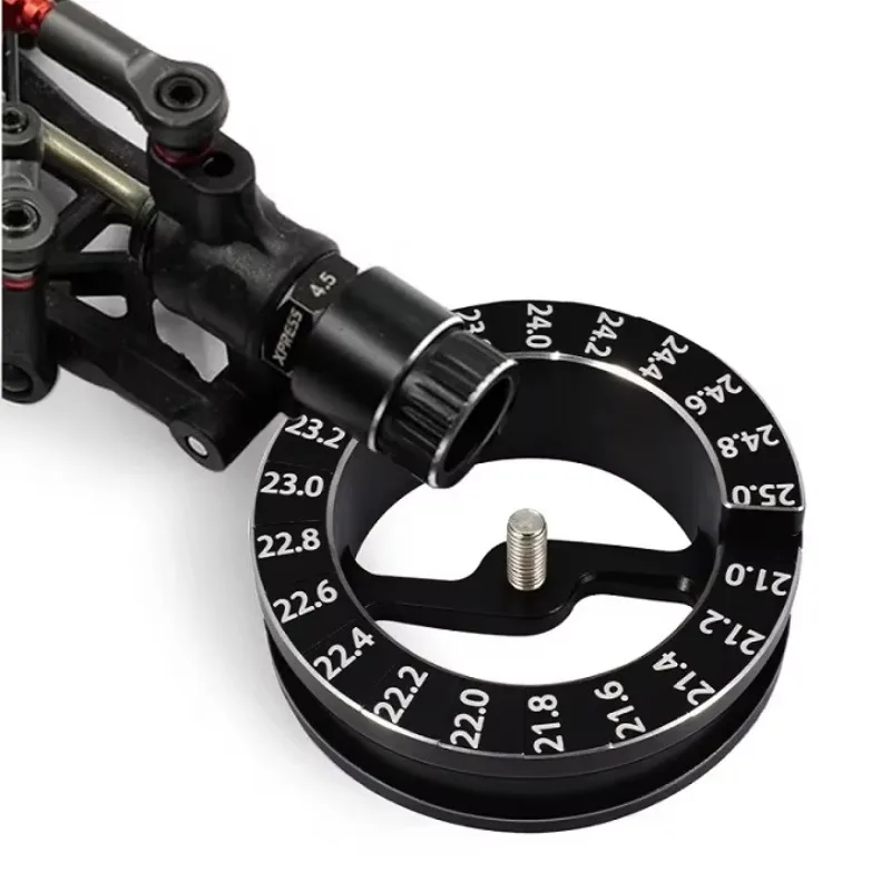 Axis Adjustment Ruler for 1/10 RC Car Repair Tool- RC Circle Droop Gauge Stroke Gauge Measuring Ruler Adjustment Set
