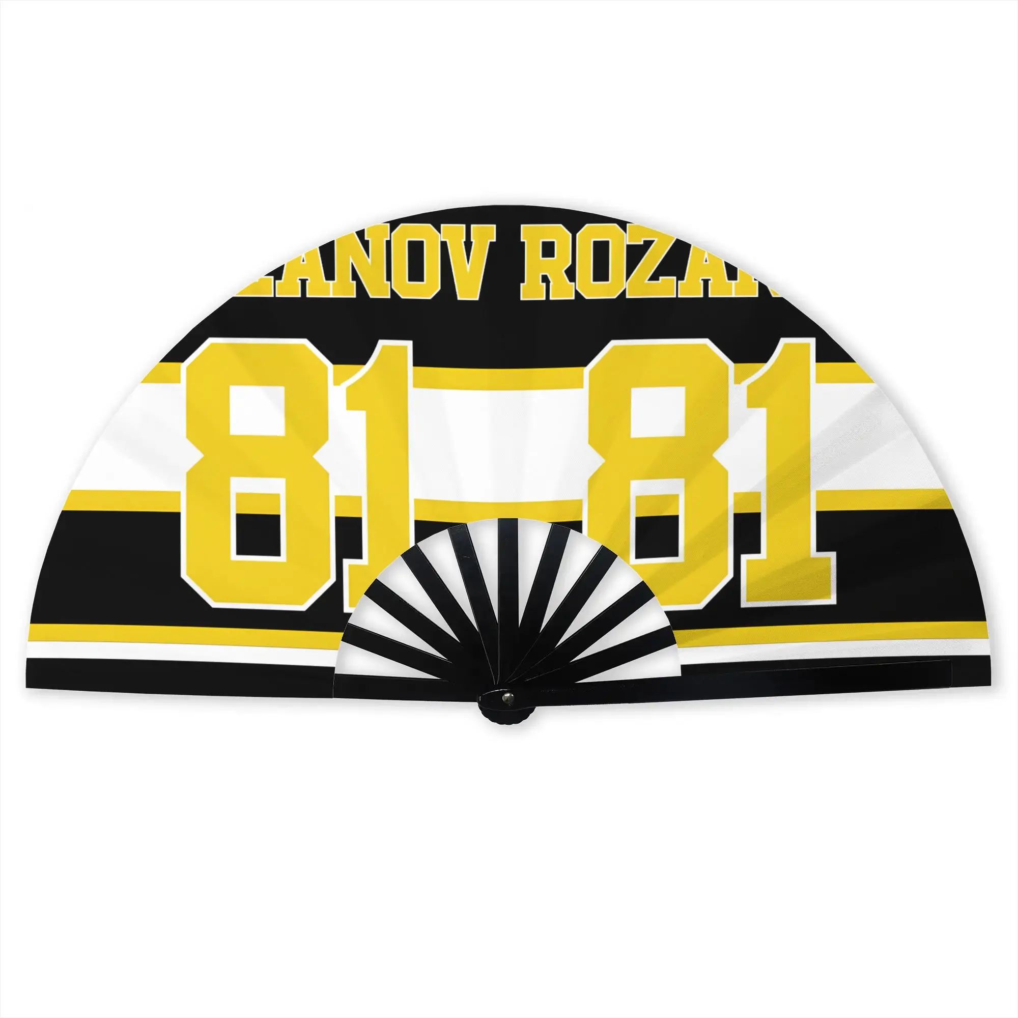 Стильный складной веер Heated R-Rivalryes с мультяшным принтом для мужчин, из полиэстера, эстетичный аксессуар для костюма, для спортивных мероприятий, подарок