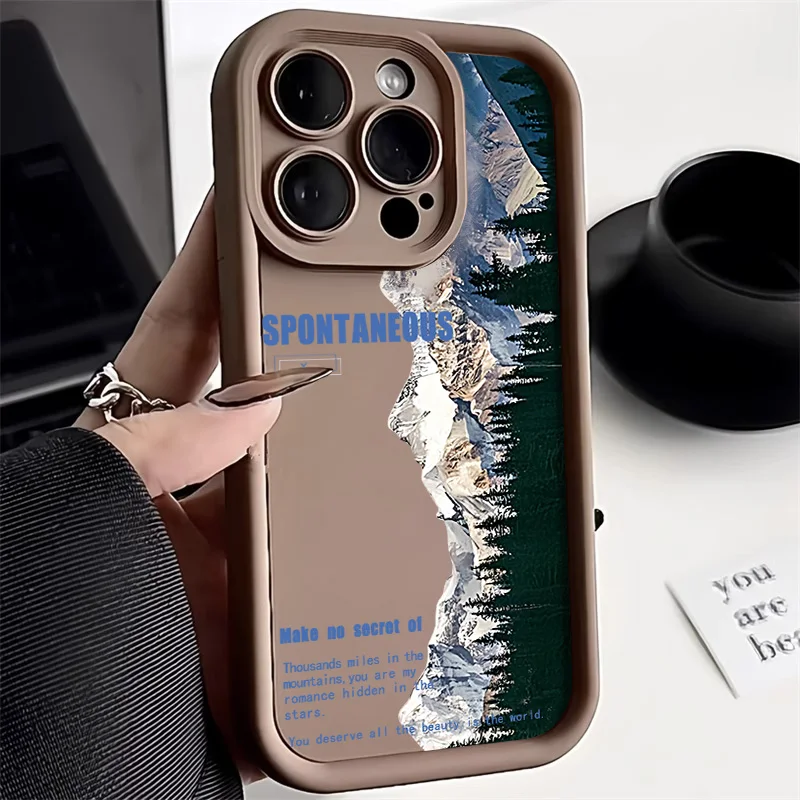 Sky Sea Case Voor Samsung A55 A54 5G A53 A52 A51 A50 A35 A34 A32 A24 A23 A15 A14 A13 A05 S22 Plus S23 S24 Ultra S21 S20 Fe Cover