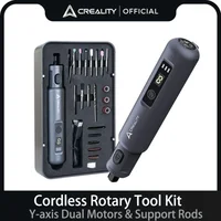 Creality-Kit de herramientas rotativas inalámbricas, 6 velocidades variables, 3,7 V, 1500mAh, herramienta rotativa de mano inalámbrica, accesorios de impresora 3D