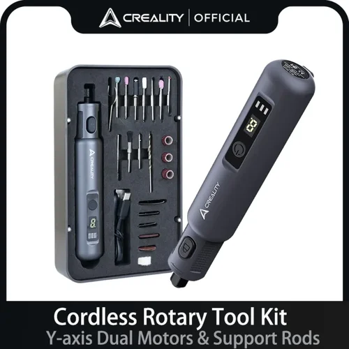 Creality-Kit de herramientas rotativas inalámbricas, 6 velocidades variables, 3,7 V, 1500mAh, herramienta rotativa de mano inalámbrica, accesorios de impresora 3D