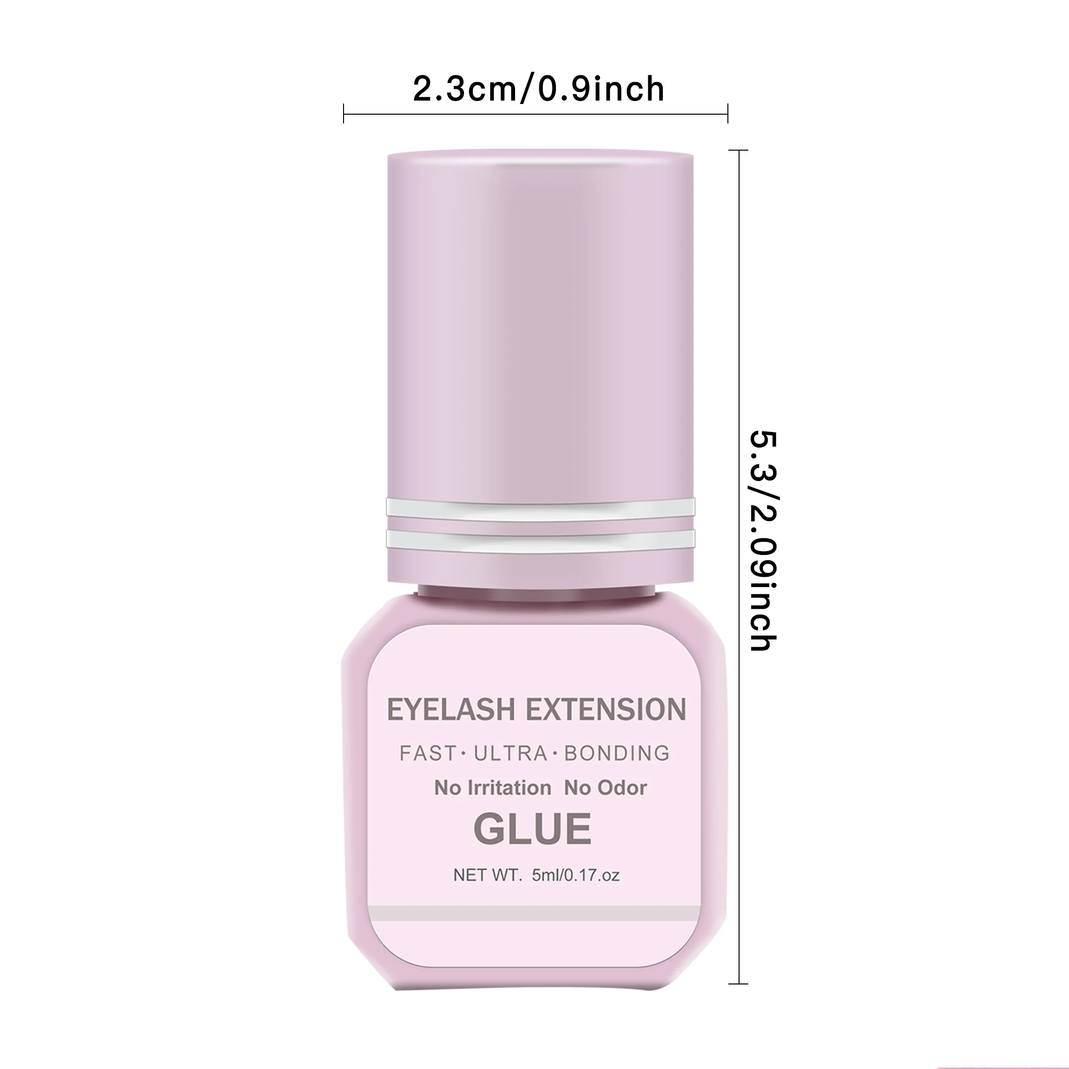 5ML long-lasting 7-day eyelash extension glue, odorless, low irritation, waterproof, eyelash extension glue for personal use.