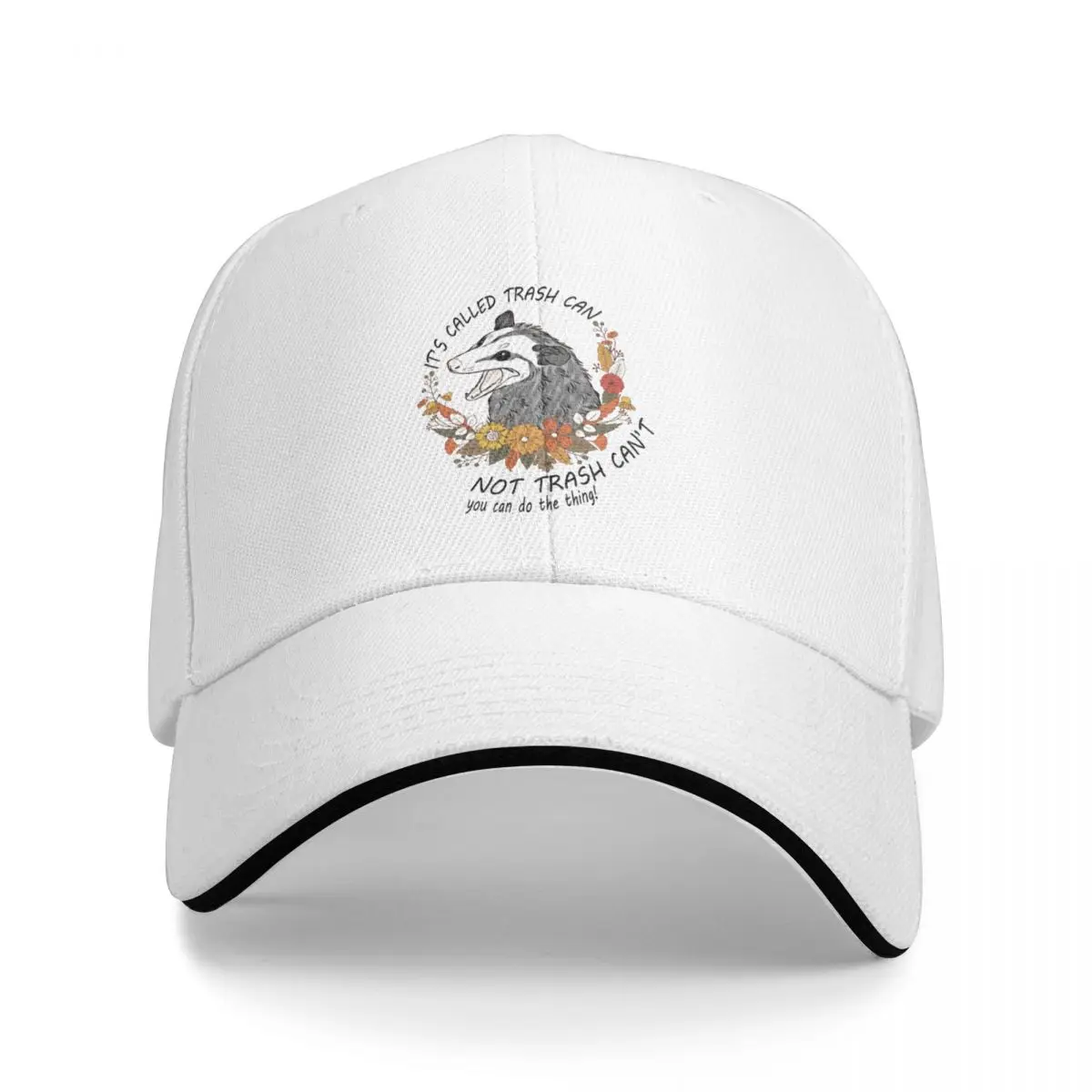 Its Called Trash Can Not Trash Cant Opossum LoversCap Baseball Cap Winter cap man women Hat for girls Men's