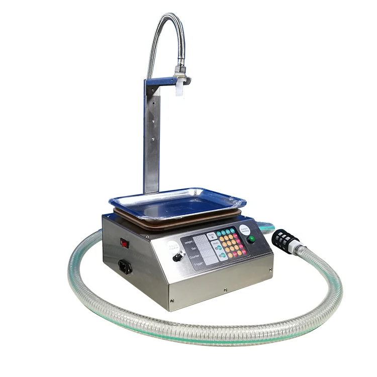 Semi-automatic Weighing 1 Gallon Filling Machine On Sale