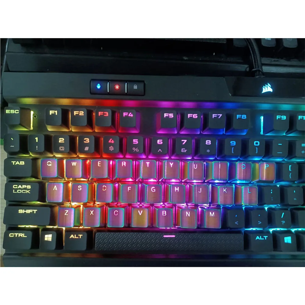 Full Metal Keycaps For Cherry Mx Switch Mechchanical Keyboard Blue Gold Silver Red ESC QWER ASDF Arrow Aluminum Alloy Key Caps