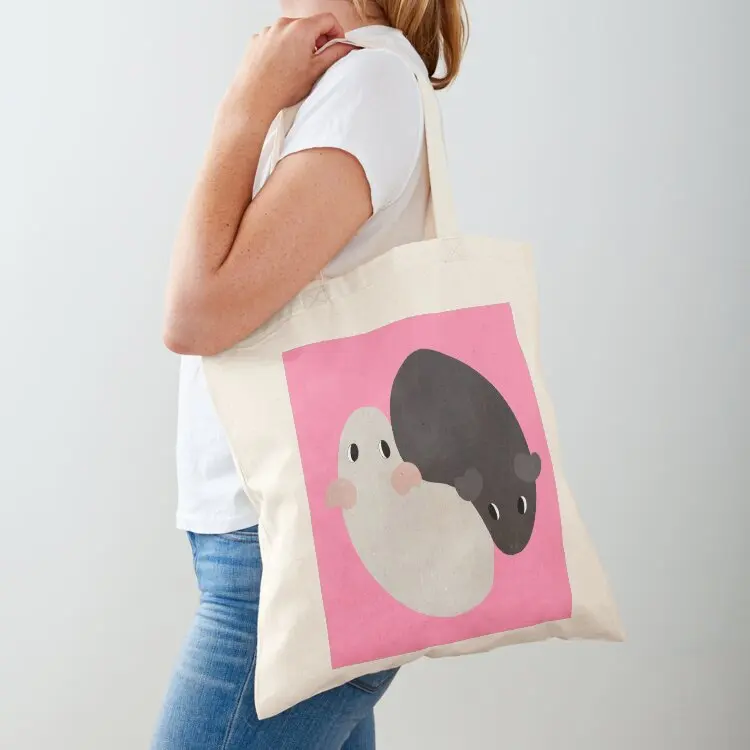 

Yin Yang Guinea Pigs Tote Bag Gift bag custom bags Candy bags Canvas bag for women