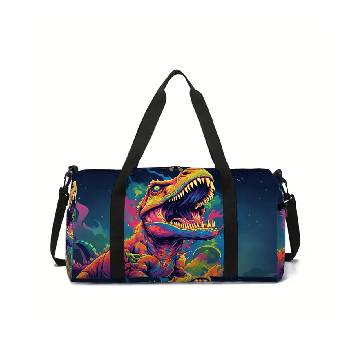 

Большая вместительная сумка для багажа с принтом динозавра для мальчиков и девочек, лучший подарок, дорожная сумка с 3D мультяшным рисунком, уличная сумка для фитнеса для детей
