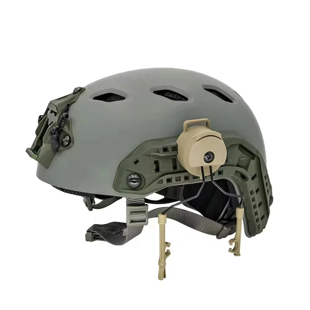 

Тактический кронштейн для гарнитуры Fast Ops Core Helmet Набор адаптеров для направляющей ARC подходит для гарнитуры с шумоподавлением серии Comtac II