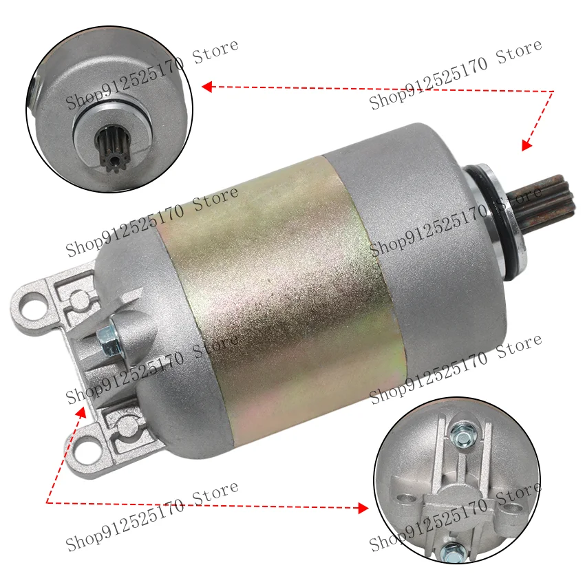 Motorcycle Electrical Starter Motor For Yamaha XN125 XN150 TEO'S YP125 YP125R YP125E Majesty 5DS-81800-00 For MBK Oceo 125i 150i