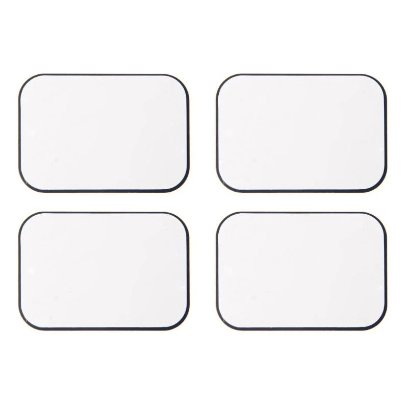 4pcs Замена металлическая прямоугольная магнитная наклейка для магнитной пластины для держателя для крепления телефона Лучшая