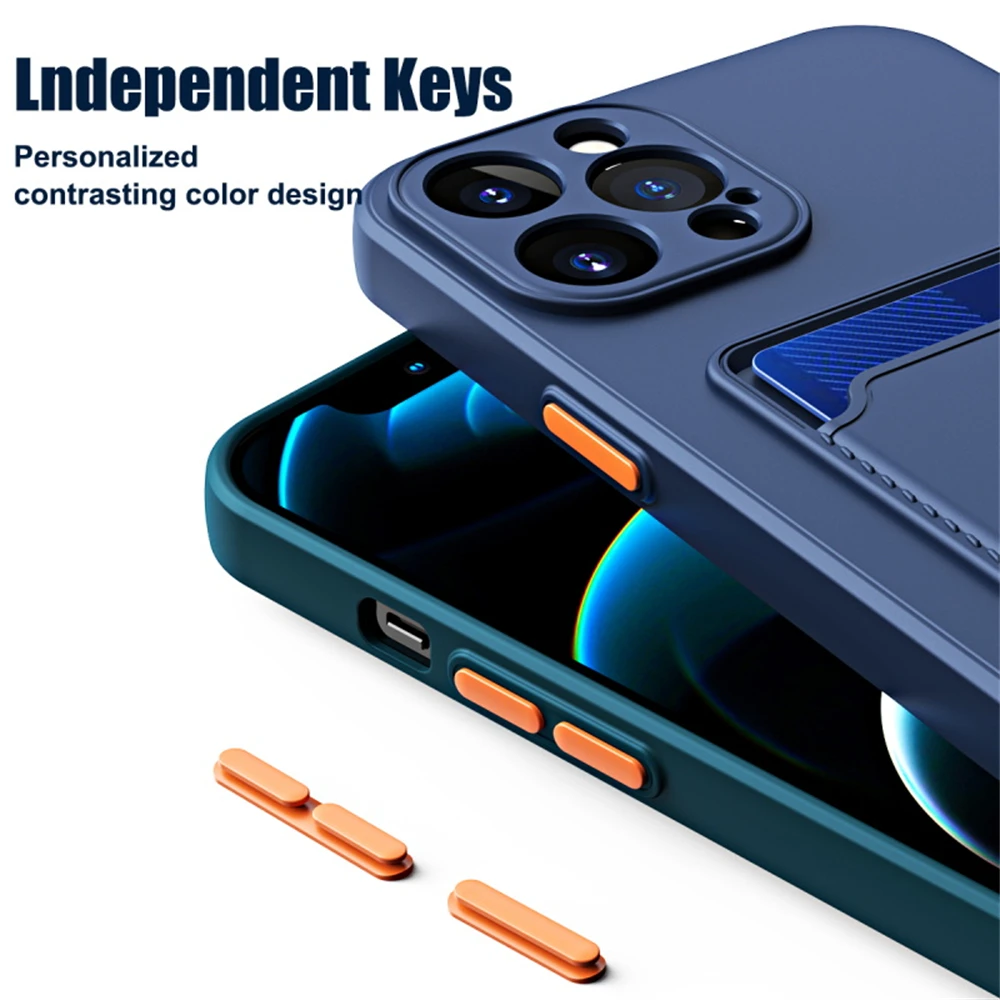 Силиконовый чехол-бумажник для – обзор и цена Phone Cases With Wallet On Back