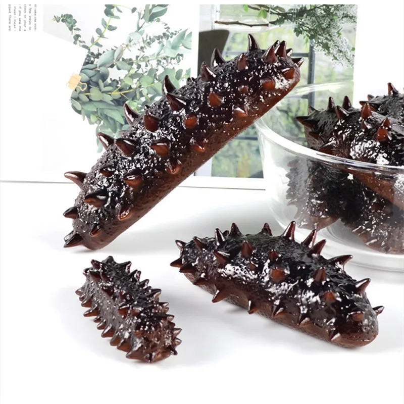 Large Simulation Sea Cucumber Artificial Seafood Fake Food Model Food Photography Props Restaurant Window Ornaments Home Decor