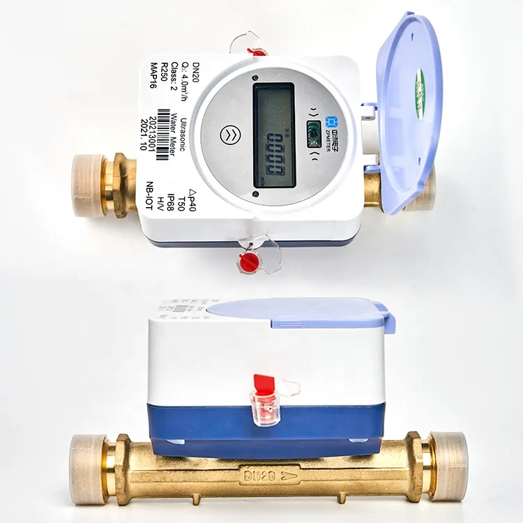 Brass Smart Water Meter Remote Reading with MBUS/RS485/Lorawan