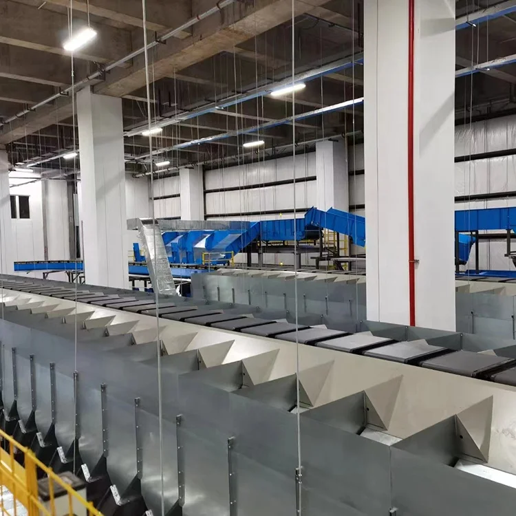 Attrezzatura di smistamento automatizzata flessibile Truelisort Selezionatore a nastro incrociato con facile installazione e smistamento multidirezionale