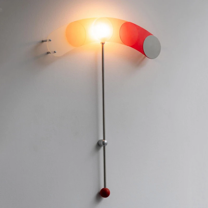 Simple modern swing balance wall lamp Living room Bedroom Hotel B & B corridor aisle Creative wall lamp New wall lamp