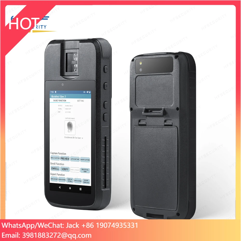 

5inch Android Portable Biometric Fingerprint Face Terminal With NFC Attendance Registration(HF-FP520)