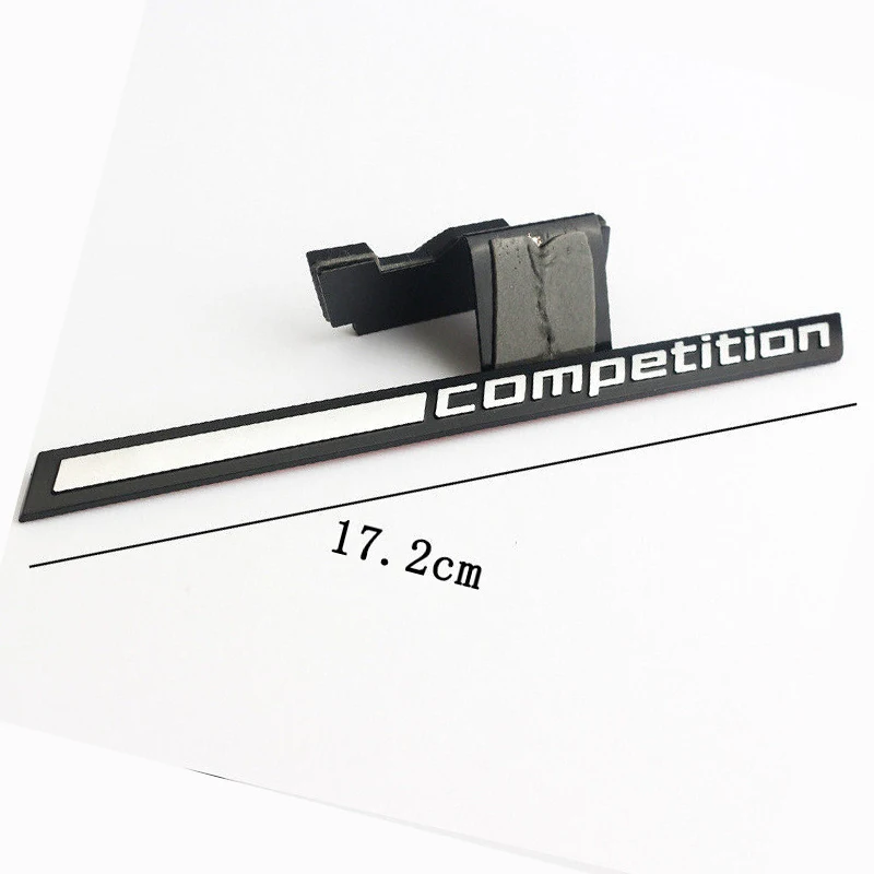 

1 Pieces Competition Logo Rear Trunk Lid Emblem M2 M3 M4 M5 M6 M7 M8 X3M X4M X5M X6M Car Accessories Badge Stickers