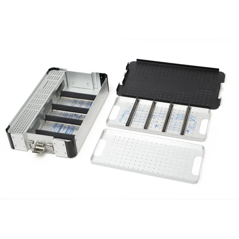 JQ-QXH002 Orthopedic Surgical Instruments Sterilization Containers Kit Lower Limbs Fracture Instruments Box Set