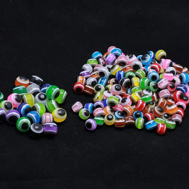 1000 pieces of fishing simulation fish eye kit, anti slip fishing beads, fishing gear for saltwater and freshwater